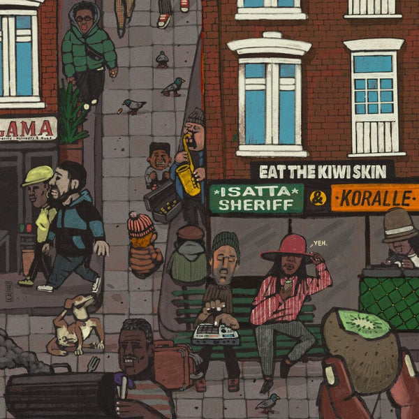 Isatta Sheriff & Koralle - Eat The Kiwi Skin (LP) Melting Pot Music