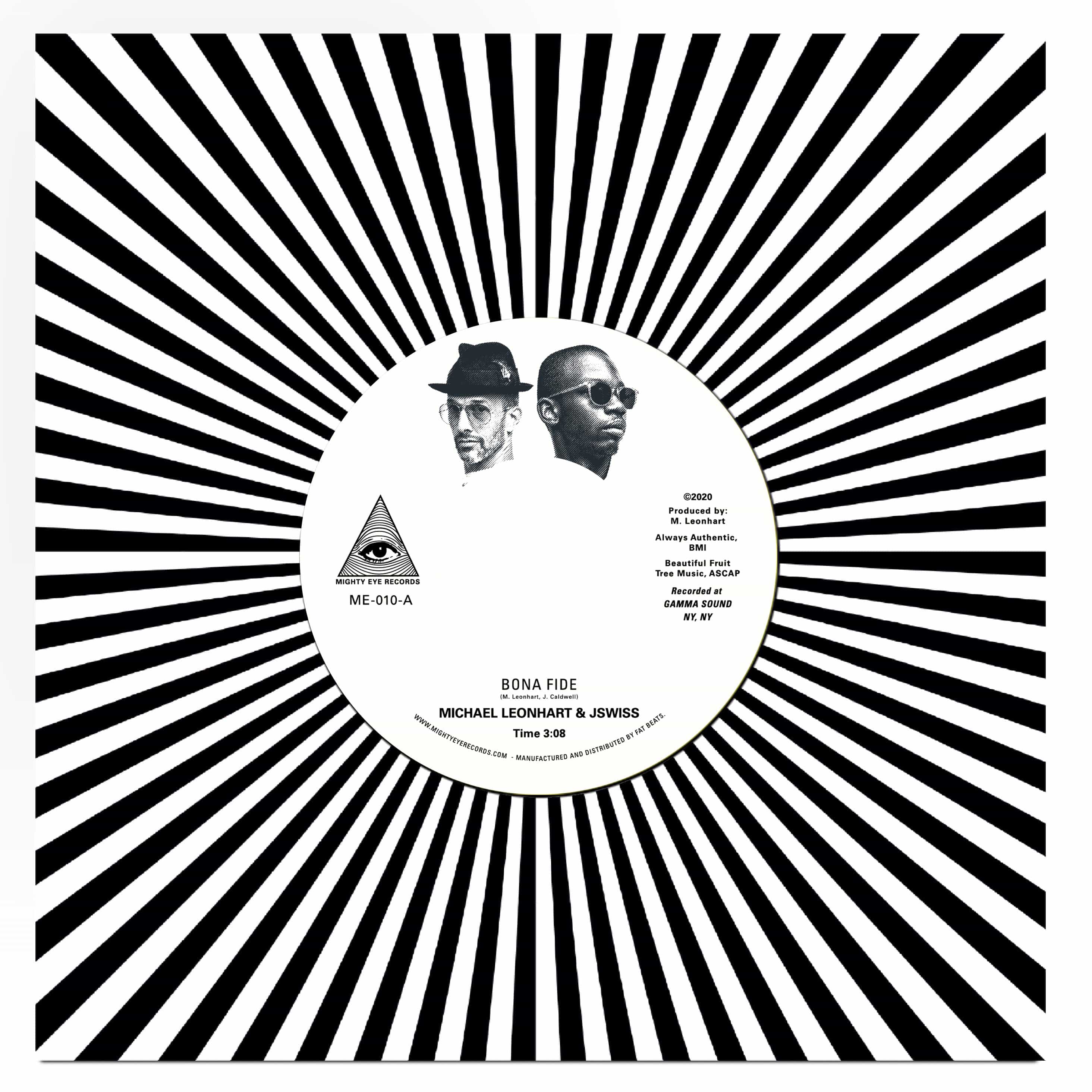 Michael Leonhart & J-SWISS - Bona Fide (7") Mighty Eye Records