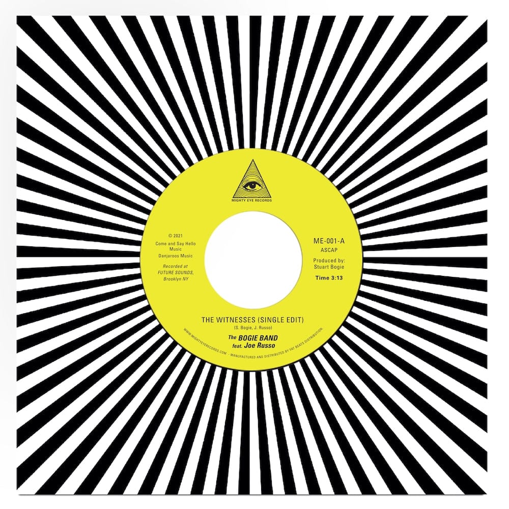 The Bogie Band (feat. Joe Russo) - The Witnesses b/w Take Them On (7") Mighty Eye Records