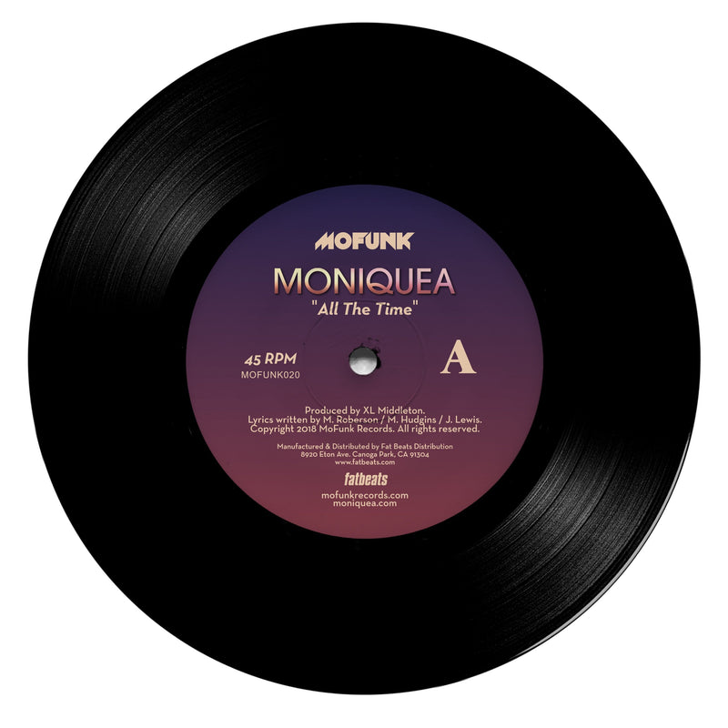 Moniquea - All The Time b/w His Lady (7") Mofunk Records