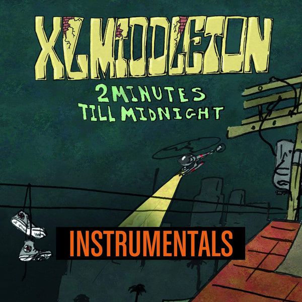 XL Middleton - 2 Minutes Till Midnight Instrumentals (LP) Mofunk Records