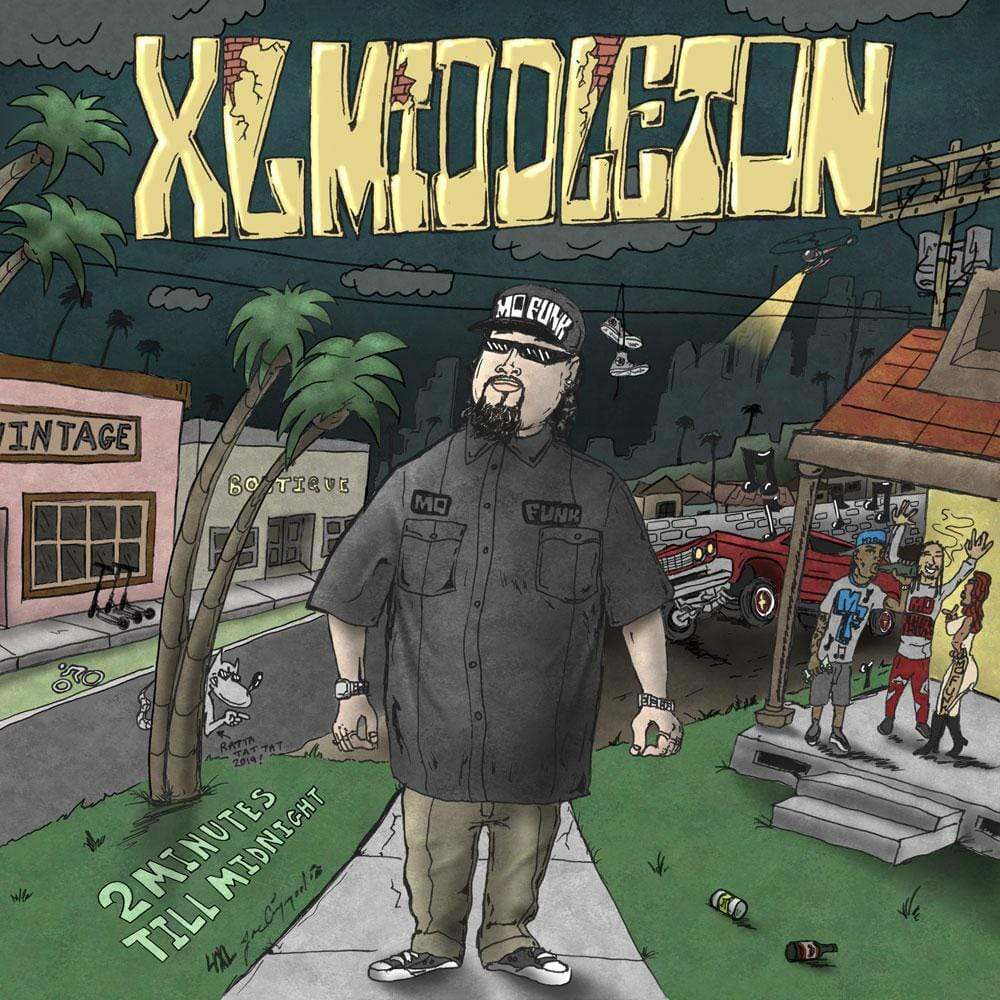 XL Middleton - 2 Minutes Till Midnight (LP) Mofunk Records