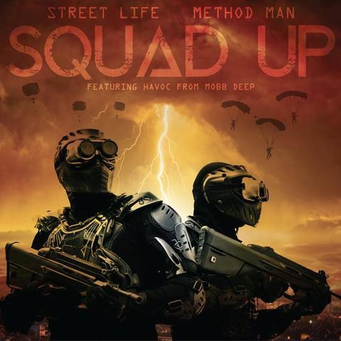 Method Man x Street Life - Squad Up b/w Instrumental (7" - Red Vinyl) Money Maker Ent