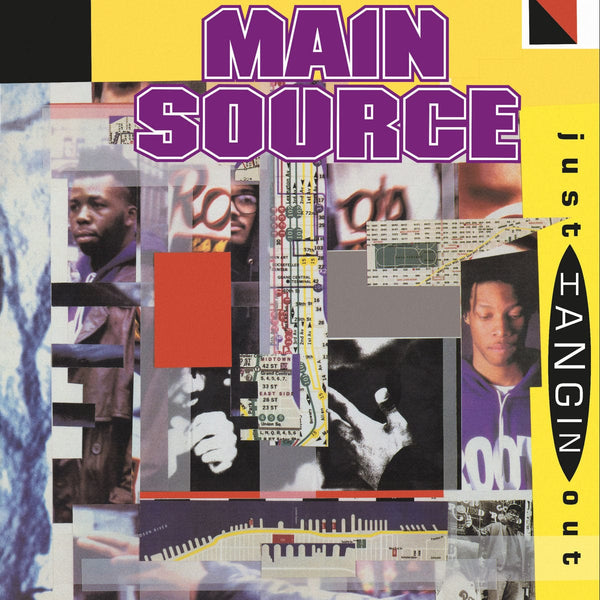 Main Source - Just Hangin’ Out b/w Live At The Barbecue (7") Mr. Bongo