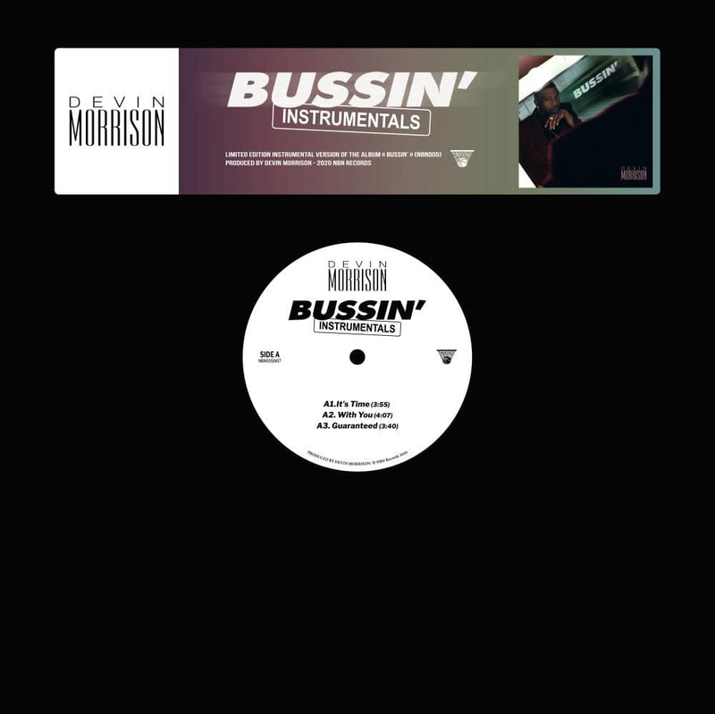 Devin Morrison - Bussin' (Instrumentals) (2xLP) NBN Records