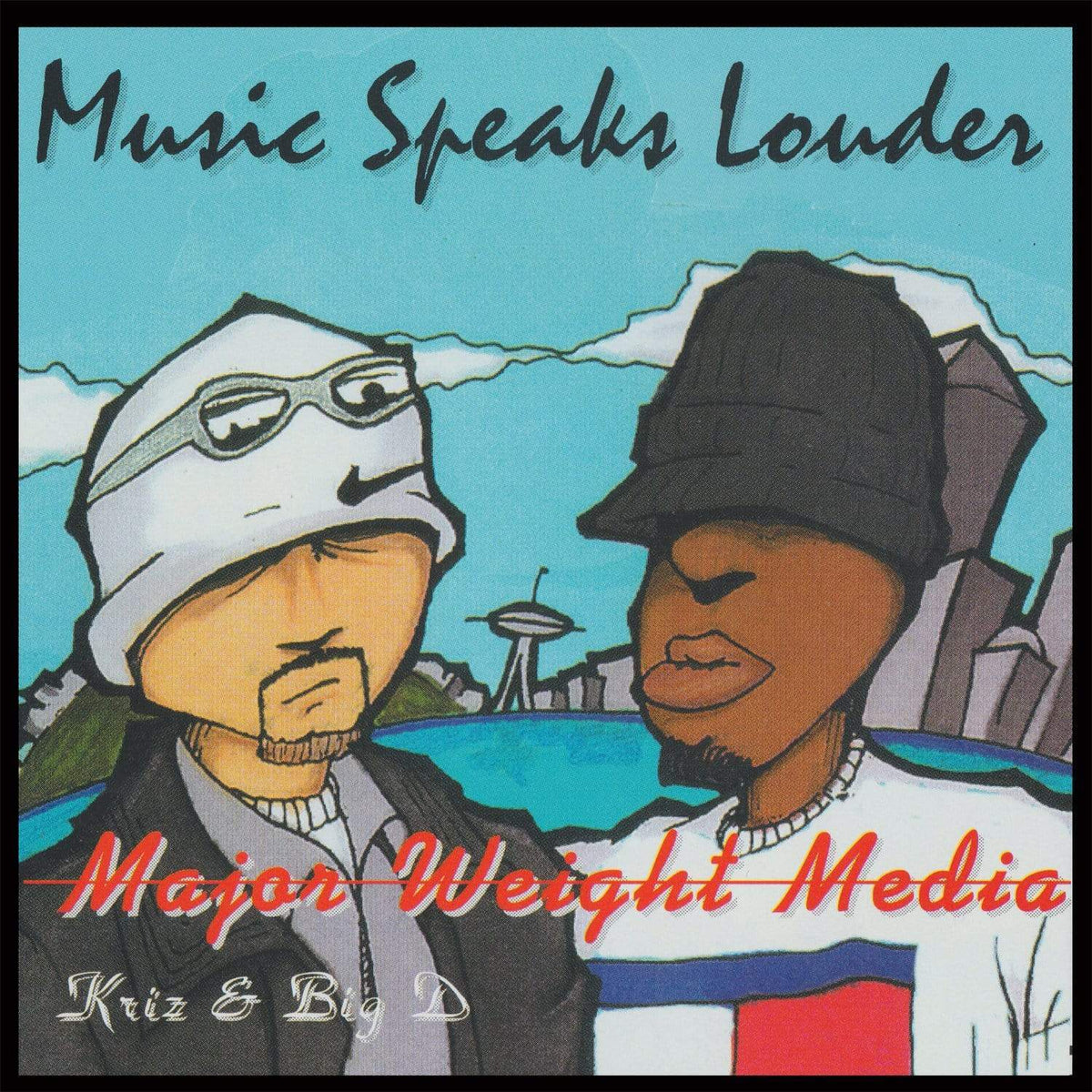 Major Weight Media - Music Speaks Louder (CD) NBN Records