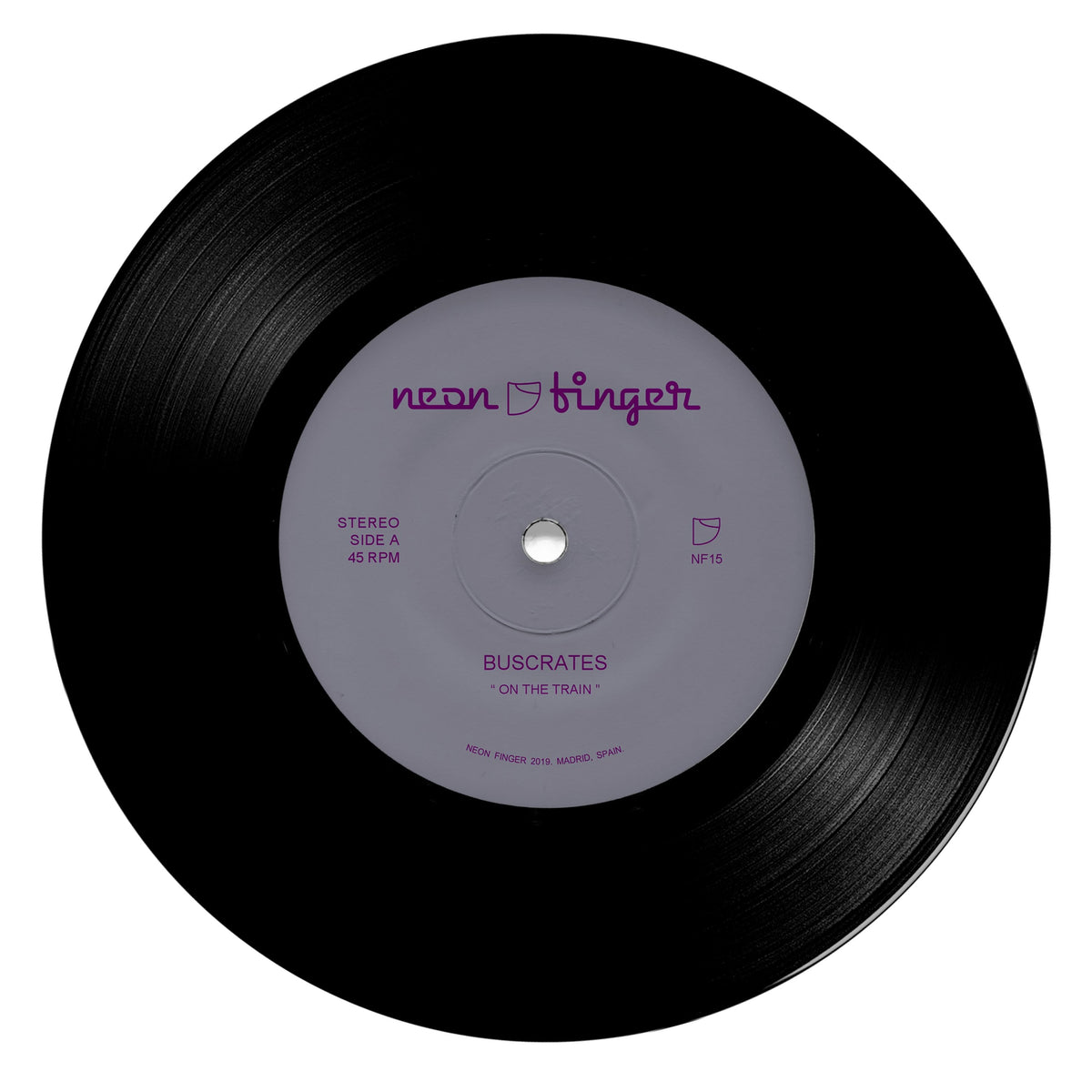 Buscrates - On The Train b/w Just Get Down (7") Neon Finger