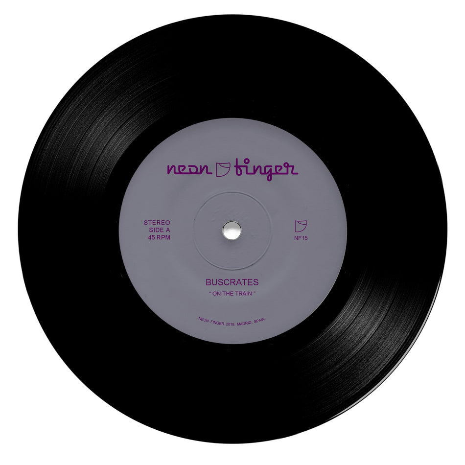 Buscrates - On The Train b/w Just Get Down (7") Neon Finger