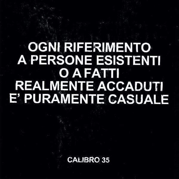 Calibro 35 - Any Resemblance To Real Persons Or Actual Facts Is Purely Coincidental (LP) Record Kicks