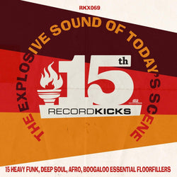 V/A - Record Kicks 15th (2xLP -  Clear Vinyl) Record Kicks