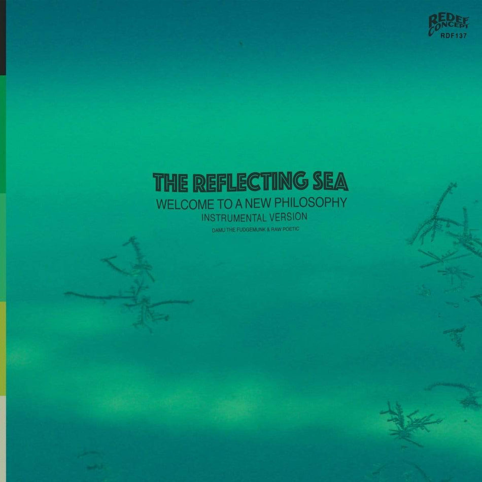 Damu The Fudgemunk - Instrumentals from The Reflecting Sea (LP - Blue/Green Vinyl) Redefinition Records