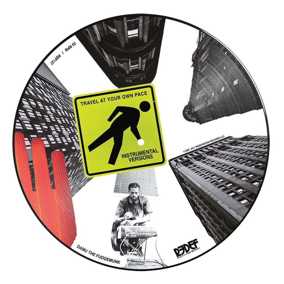 Damu The Fudgemunk - Travel At Your Own Pace Instrumentals (LP - Picture Disc) Redefinition Records