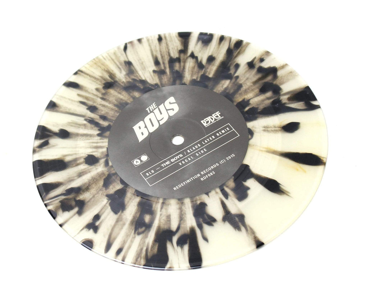 Klaus Layer & Blu - The Boys (Remix) (7" - Clear/Black Splatter) Redefinition Records