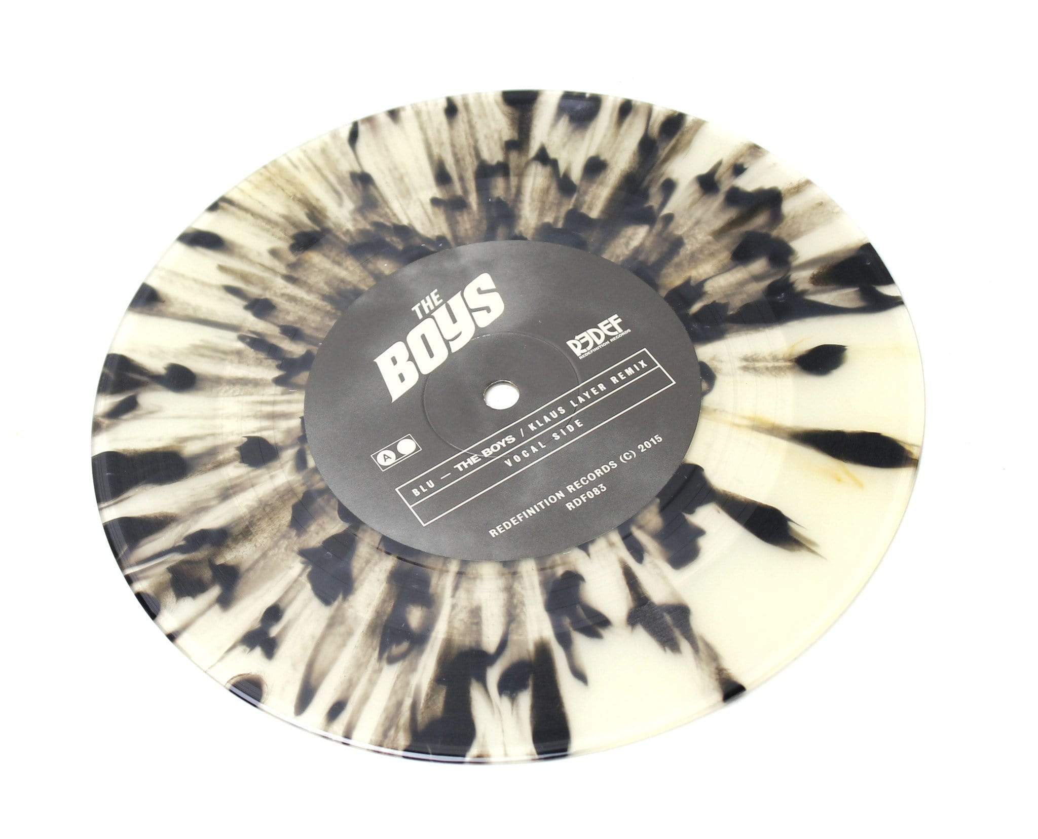 Klaus Layer & Blu - The Boys (Remix) (7" - Clear/Black Splatter) Redefinition Records