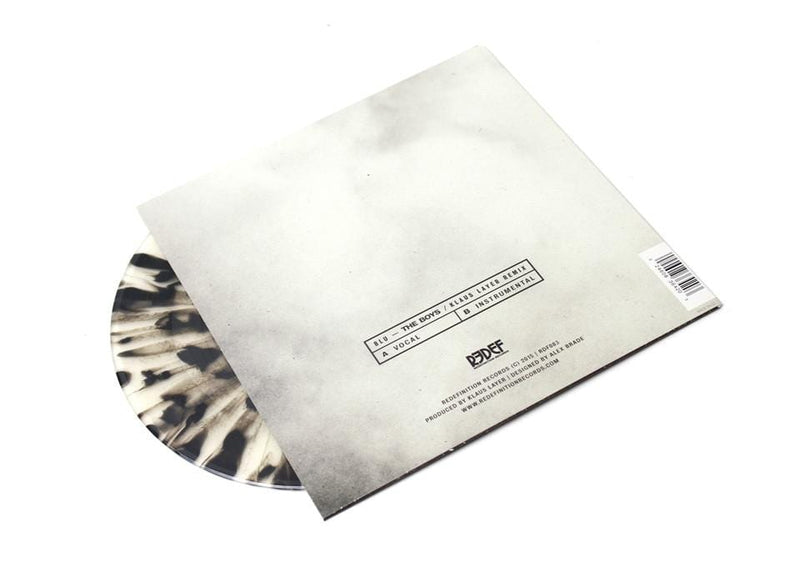 Klaus Layer & Blu - The Boys (Remix) (7" - Clear/Black Splatter) Redefinition Records