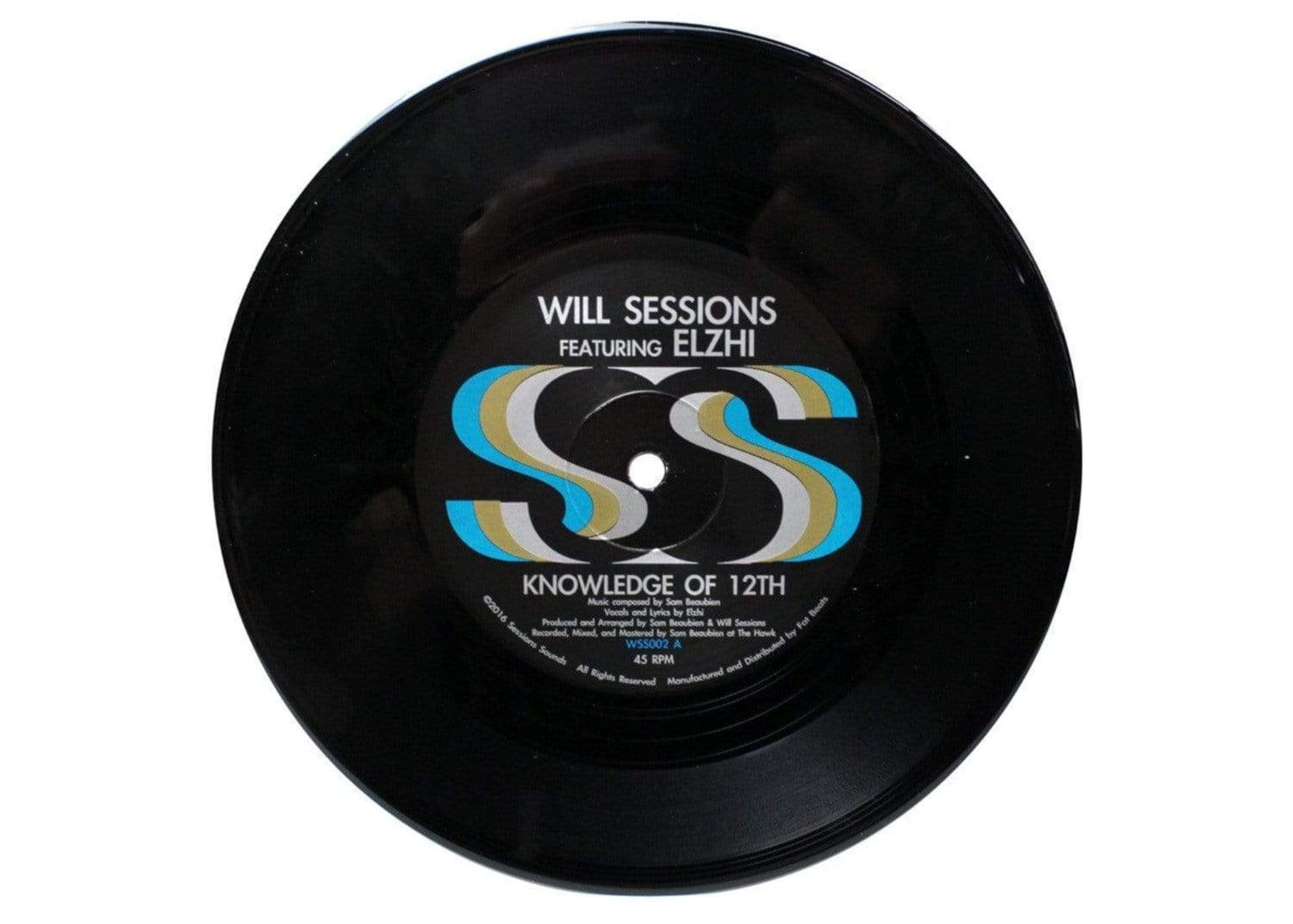 Will Sessions feat. Elzhi - Knowledge of 12th b/w Instrumental (7”) Sessions Sounds