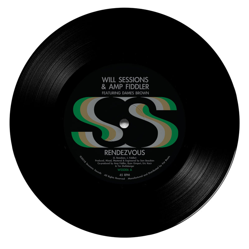 Will Sessions - Rendezvous b/w Instrumental (7") Sessions Sounds