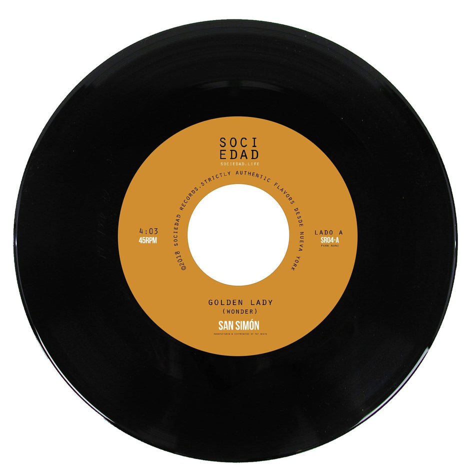 San Simon - Golden Lady b/w C'Est La Vie (7") Sociedad Records