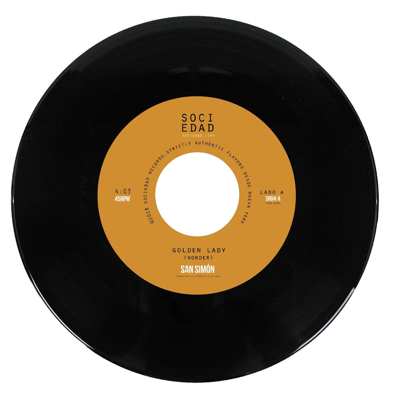 San Simon - Golden Lady b/w C'Est La Vie (7") Sociedad Records