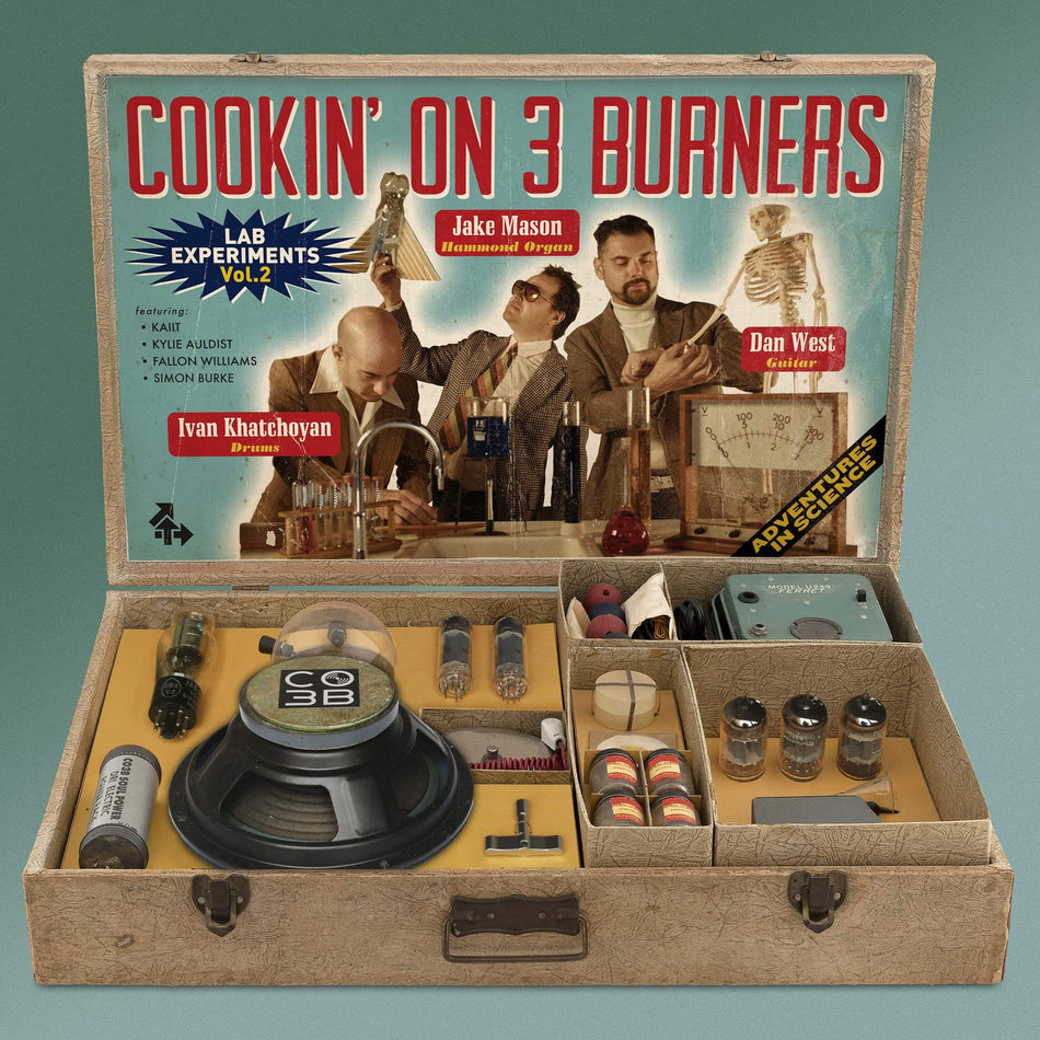 Cookin’ On 3 Burners - Lab Experiments Vol. 2 (CD) Soul Messin’ Records