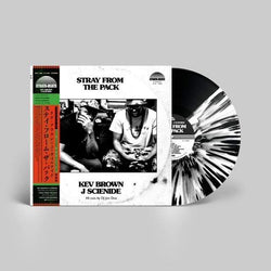 Kev Brown & J Scienide - Stray From the Pack (LP - Split Black w/ Black and white Splatter Deluxe Edition Vinyl) Static King