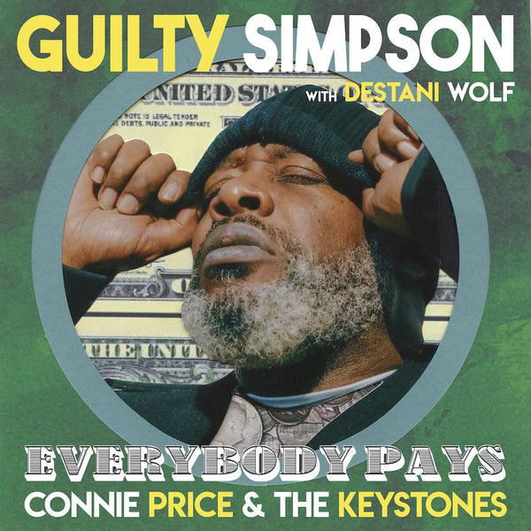 Connie Price & The Keystones (ft. Guilty Simpson & Destani Wolf) - Everybody Pays (Yellow & Green Splattered 7") Superjock Records