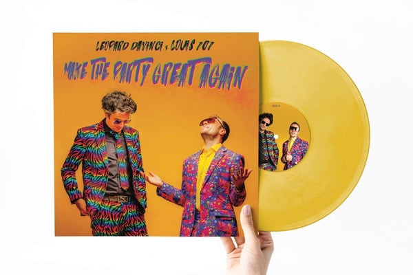 Leopard DaVinci & Louis 707 - Make The Party Great Again (LP - Yellow Vinyl) The Sleepers RecordZ