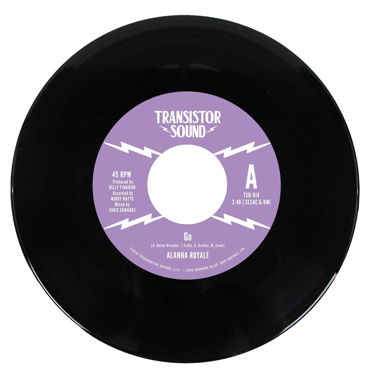 Alanna Royale - Go b/w I Know (7") Transistor Sound