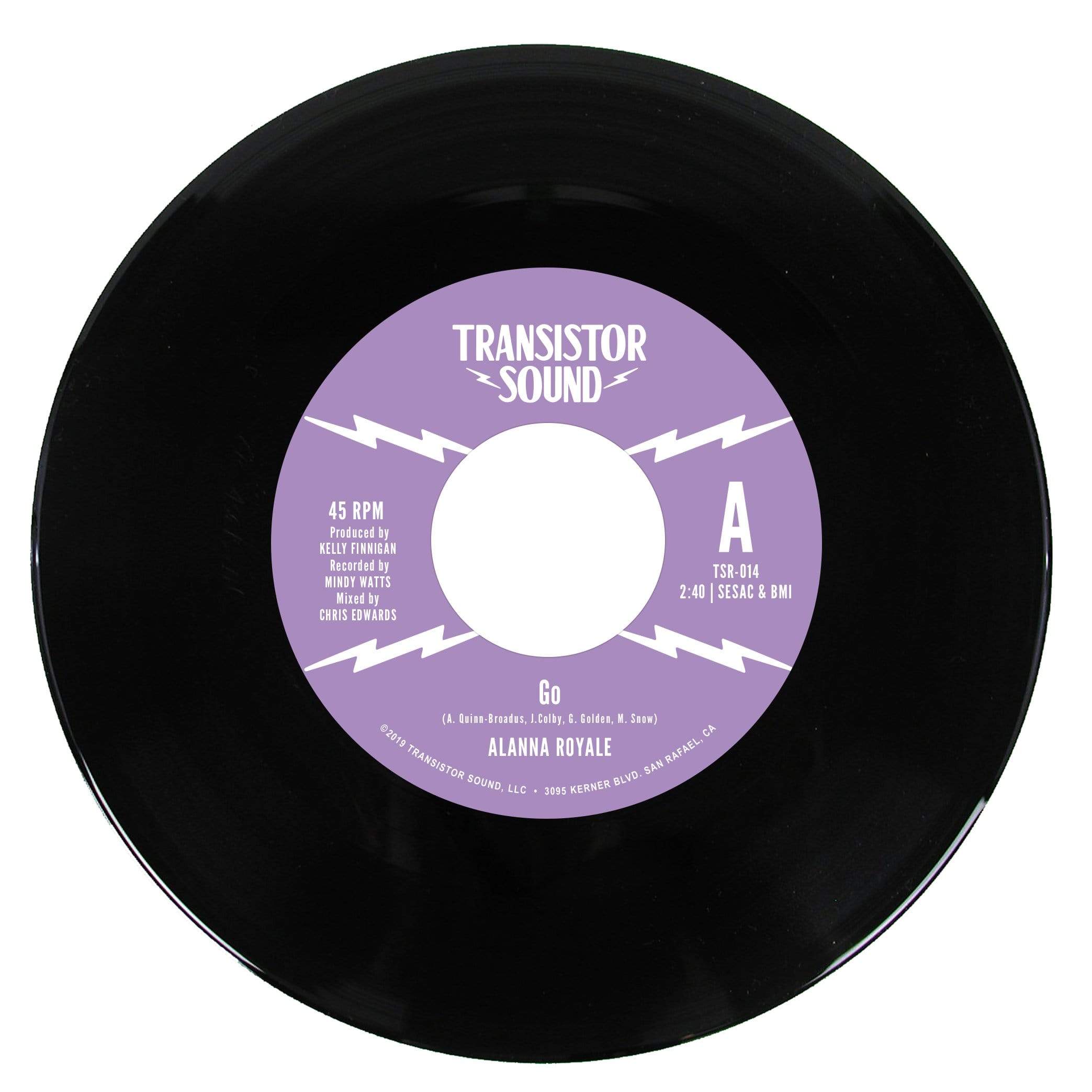 Alanna Royale - Go b/w I Know (7") Transistor Sound