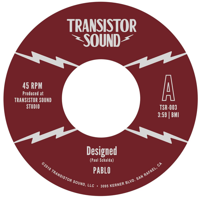Pablo - Designed b/w Oh Well (7") Transistor Sound