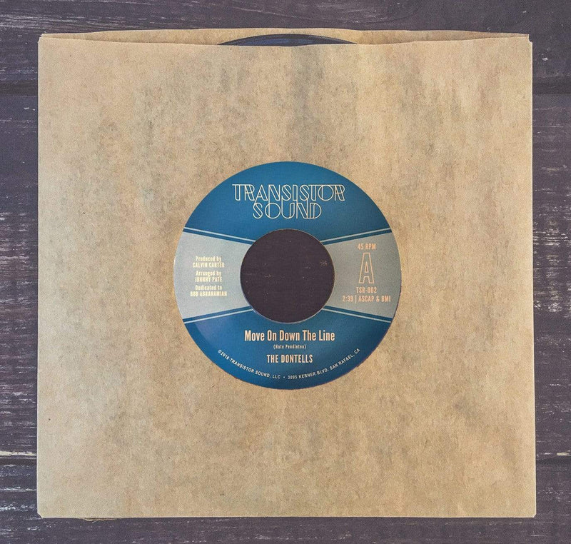 The Dontells - Move On Down The Line b/w There Goes A Fool (7") Transistor Sound