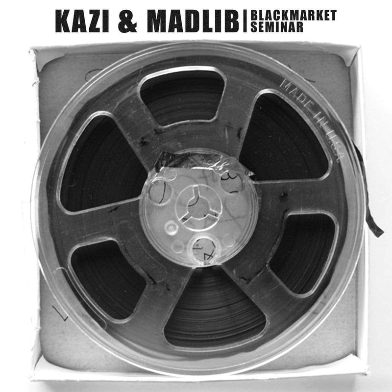 Kazi & Madlib - Blackmarket Seminar (LP) Tuff Kong Records