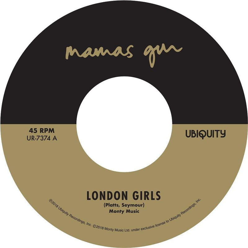Mamas Gun - London Girls b/w Diamond In The Bell Jar (7") Ubiquity Recordings