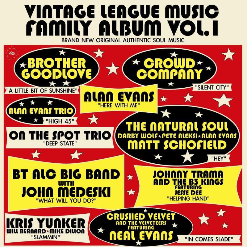 Vintage League Music - Vintage League Music Family Album Vol.1 (LP) Vintage League Music