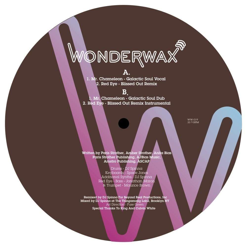 KING - Mr Chameleon / Red Eye (DJ SPINNA Remixes) (12") Wonderwax